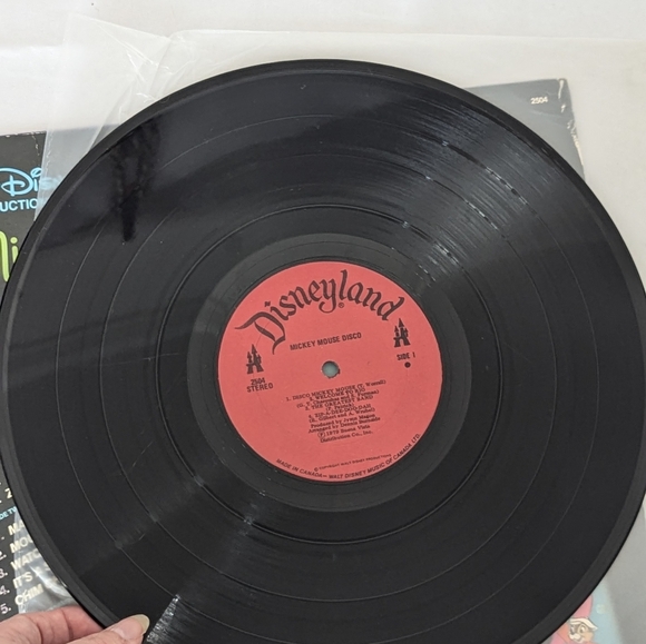 3 for $20 Micky mouse disco LP vinyl record - surface scratches - Picture 7 of 8